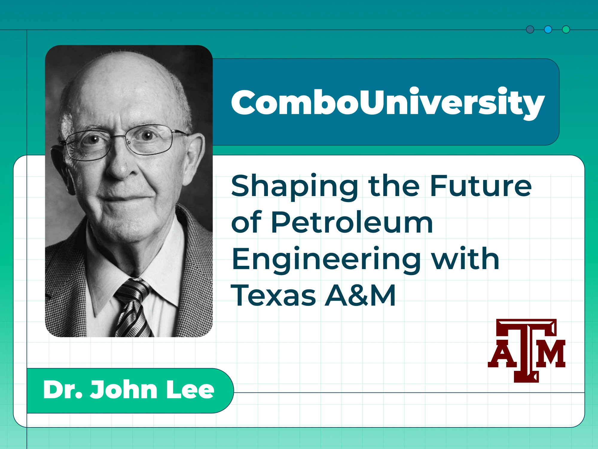 Dr. John Lee, Texas A&M