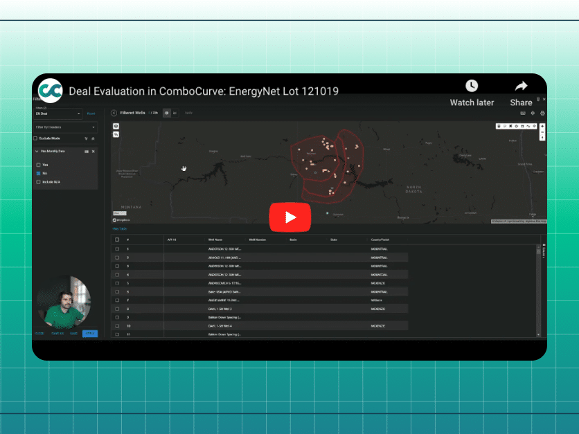 Deal Evaluation in ComboCurve